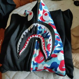 A Bathing Ape Shark Hoodie